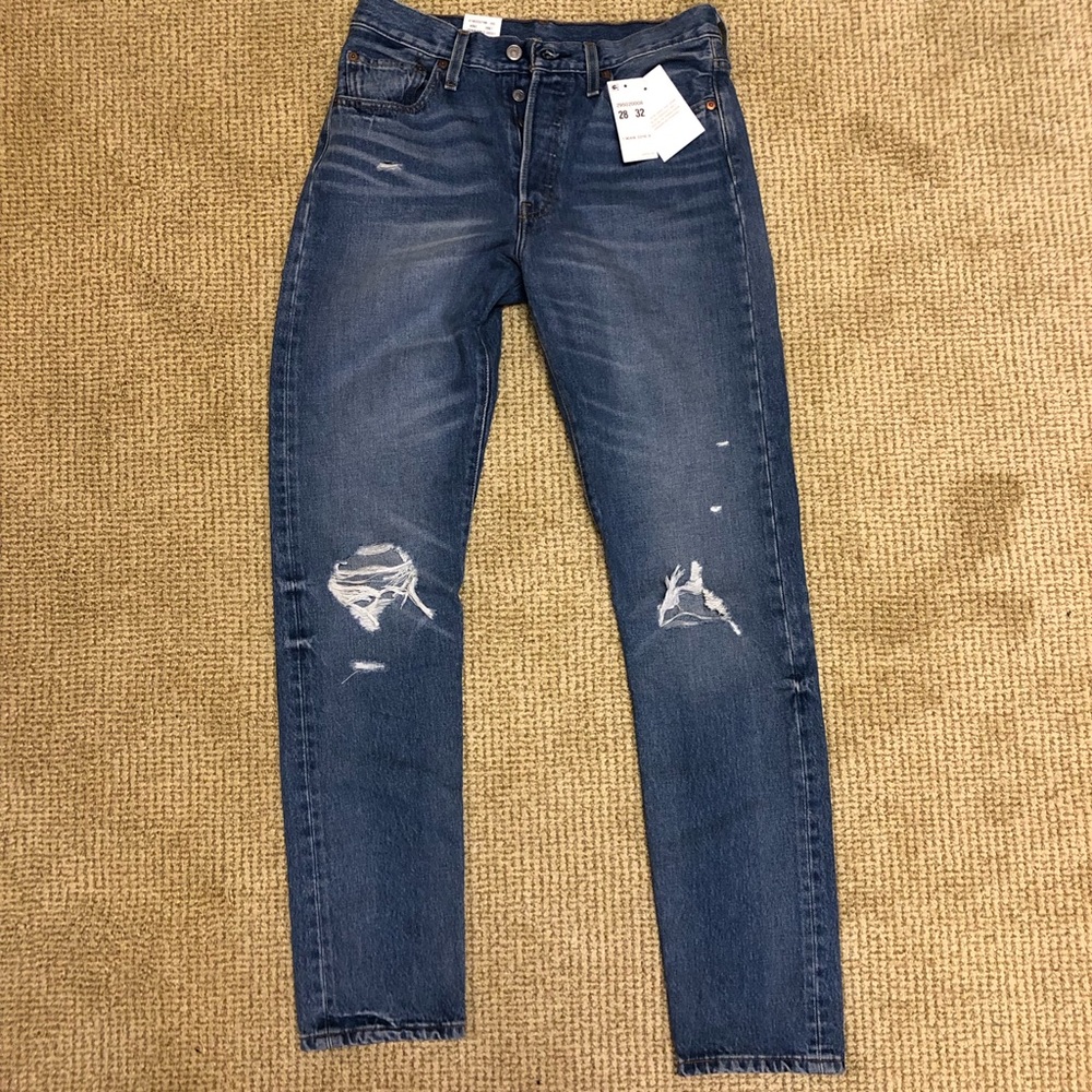 Levi 501 skinny jeans